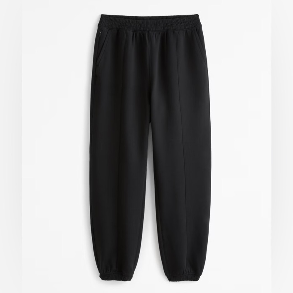 A&F Black YPB neoKNIT Sweatpant XS Short Petite